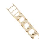 9ct Yellow Gold Curb Bracelet 8.5"