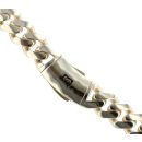 14ct Yellow Gold Monaco Curb Classic Plain Lock Chain 24"