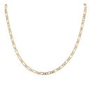 9ct Yellow Gold Fancy Chain 18"