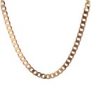9ct Yellow Gold Curb Chain 18"