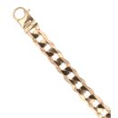 9ct Yellow Gold Curb Bracelet 8"