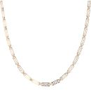 9ct Yellow Gold Greek Key Chain 18"