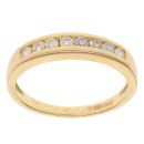 18ct Yellow Gold 0.25ct Diamond Eternity Ring