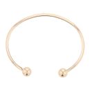 9ct Yellow Gold Plain Torque Bangle