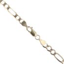 9ct Yellow Gold Figaro Chain 18"