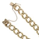 9ct Yellow Gold Curb Bracelet 8"
