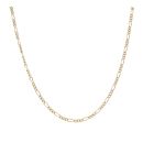 9ct Yellow Gold Figaro Chain 18"