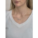 Sterling Silver Personalised Script Name Necklace