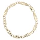 9ct Yellow Gold Celtic Bracelet 7.5"