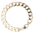 9ct Yellow Gold Curb Bracelet 8"