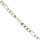 9ct Yellow Gold Figaro Chain 18"