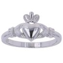 Silver Claddagh Ring By Icesia