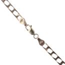 9ct Yellow Gold Square Curb Chain 16"