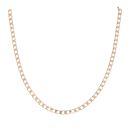 9ct Yellow Gold Curb Chain 18"
