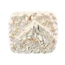 9ct Yellow Gold Five Row And Horse Keeper Ring