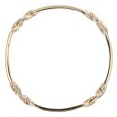 9ct Yellow Gold Twist Bangle