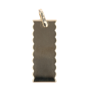 9ct Yellow Gold Ingot Pendant