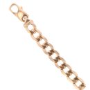 9ct Yellow Gold Curb Bracelet 8.5"