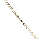 9ct Yellow Gold Figaro Chain 20"