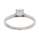 Platinum 0.40ct Diamond Solitaire Ring