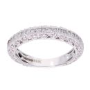 9ct White Gold 0.20ct Diamond Eternity Ring