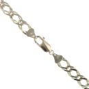 9ct Yellow Gold Double Curb Chain 28"