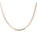 9ct Yellow Gold Curb Chain 20"