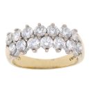 18ct Yellow Gold 1.70ct Brilliant Cut Diamond Fancy Ring