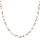 9ct Yellow Gold Figaro Chain 24"