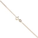 9ct Yellow Gold Curb Chain 18"