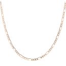 9ct Yellow Gold Figaro Chain 18"