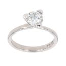 Platinum Brilliant Cut 1.00ct Diamond Solitaire Ring