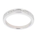 18ct White Gold 0.40ct Diamond Half Eternity Ring