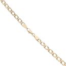 9ct Yellow Gold Double Curb Chain 26"