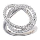 18ct White Gold 0.75ct Diamond Fancy Ring