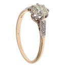 9ct Yellow Gold 1.25ct Brilliant Cut Diamond Solitaire Ring