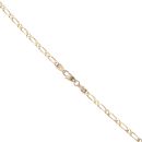 9ct Yellow Gold Figaro Chain 20"