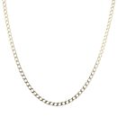 9ct Yellow Gold Curb Chain 20"