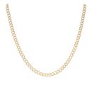 9ct Yellow Gold Curb Chain 16"