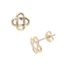 9ct Yellow Gold Celtic Stud Earrings