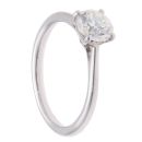 18ct White Gold 1.00ct Diamond Solitaire Ring