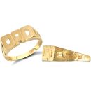 9ct Yellow Gold Dad ID Ring