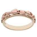 9ct Yellow and Rose Gold Clogau Vine Of Life Ring