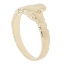 9ct Yellow Gold Claddagh Ring