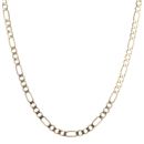 9ct Yellow Gold Figaro Chain 22"