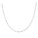 Silver Twist Chain 20" by Icesia