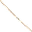 9ct Yellow Gold Curb Chain 18"