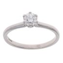 Platinum Brilliant Cut 0.40ct Diamond Solitaire Ring