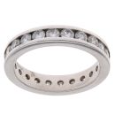 Platinum 1.50ct Brilliant Cut Diamond Full Eternity Ring