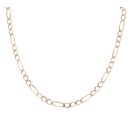 9ct Yellow Gold Figaro Chain 18"